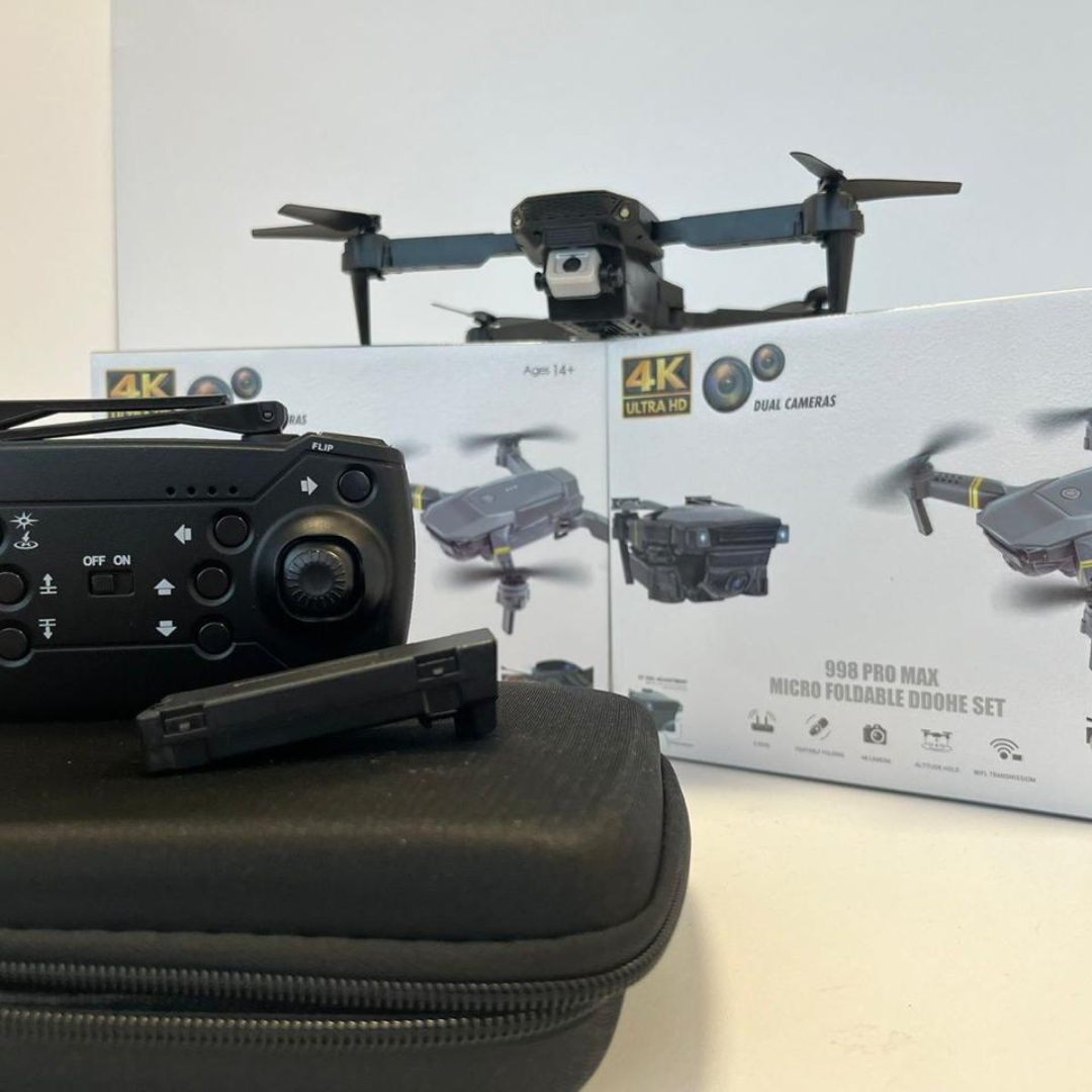 Dron PRO doble cámara 4K + Maletín de REGALO ⚠️ Último día de la oferta 35%OFF